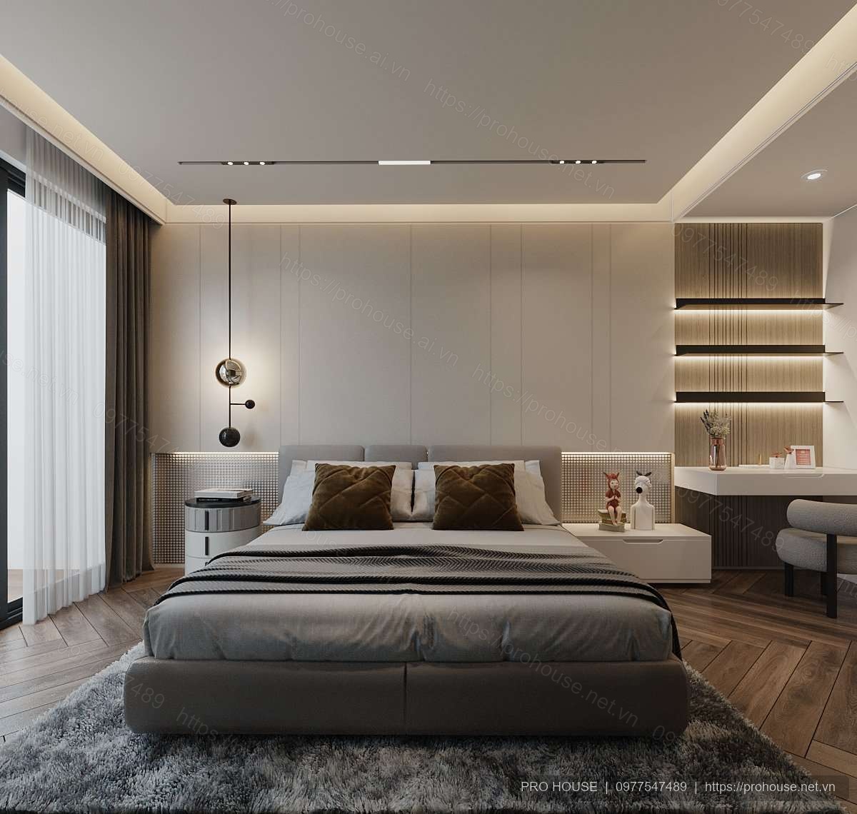 Biệt thự anh Vượng - Vinhomes Riverside - Hình ảnh 19